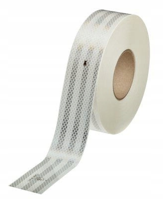3M 983-10 OBRYSOVÁ REFLEXNÁ PÁSKA 55mm/1m biela NA ZNAČENIE