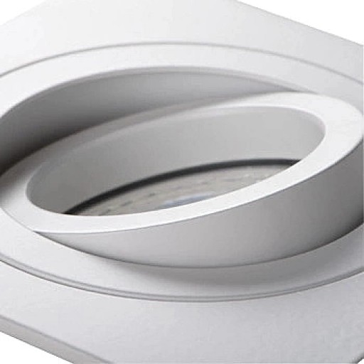 KANLUX Oczko Halogénové LED stropné svietidlo pohyblivé SEIDY GU10 10W biele