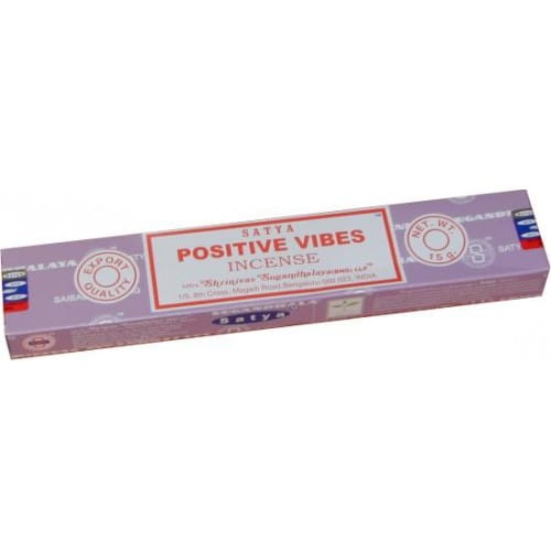 Vonné tyčinky SATYA vonné tyčinky - POZITÍVNE VIBRÁCIE 15g