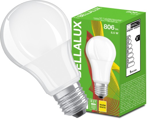 LED žiarovka A60 E27 8,5W 60W 806lm 2700K BELLALUX