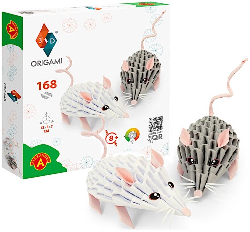 Origami 3D myši