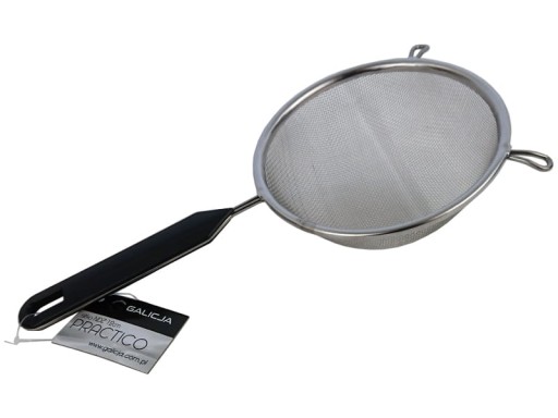 Nerezové sitko, 12 cm, antracit