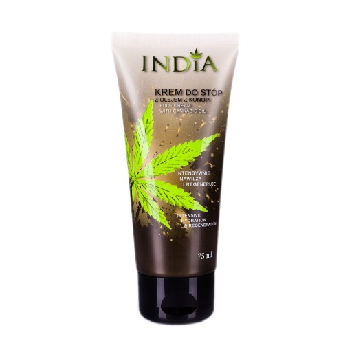 INDIA Cosmetics ochranný krém na nohy 75ml