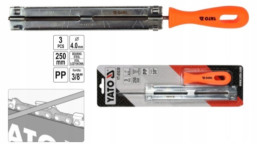 NÁVOD S PILNÍKOM NA BRÚSENIE REŤAZÍ 4,0MM