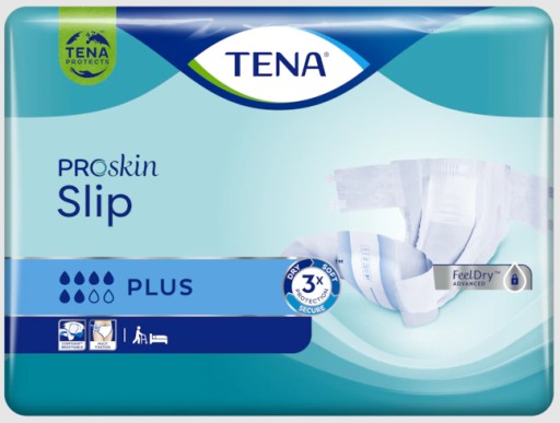Plienky Tena Slip Plus pre dospelých veľ L 1 ks