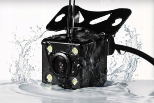 CÚVACIA KAMERA 4 LED PRE AUTOVIDEOREKORDÉR 5 PIN