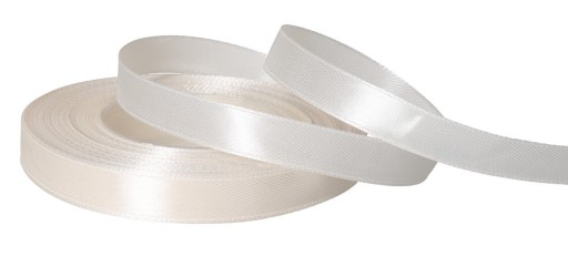 ECRU SATÉNOVÁ STUHA 12MM 32M
