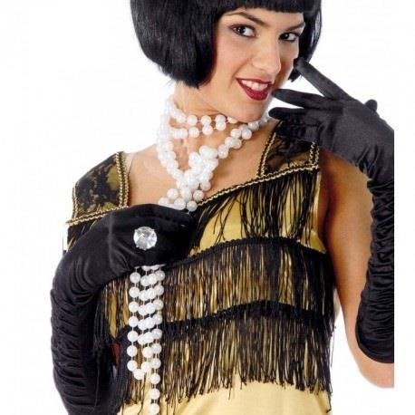 KORÁLOVÉ PERLY 20. roky 40. roky 20. storočia LADY RETRO PERLY 80 cm