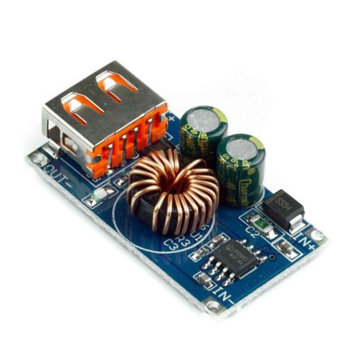 Quick Charge nabíjačka 6-32V USB QC prevodník 3