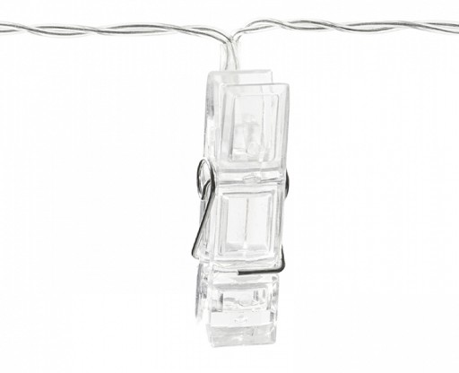 LED drôtové svietidlá, svorky na batérie, 1,4 m