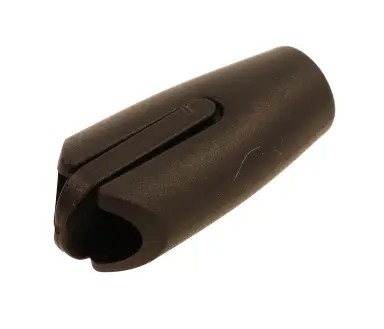 Plastová svorka pre 6 mm spojku lana 5ks Čierna svorka na lano
