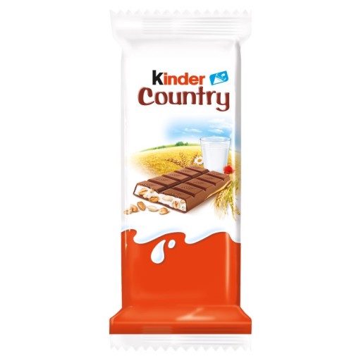 Kinder Country Mliečna čokoláda a cereálie 23,5 g