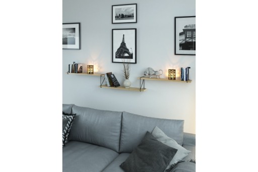 Podpora LOFT držiaky police ROD Wall 210x170 kuchyňa izba GTV