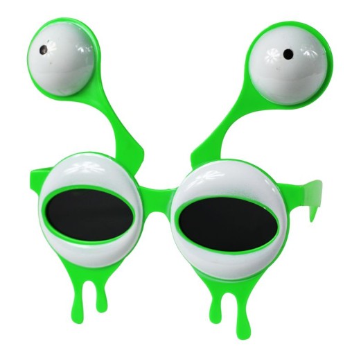 ZELENÉ OKULIARE ALIEN UFO ALIEN PARTY