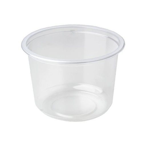 Okrúhla nádoba 500ml PP, 50ks na šalát