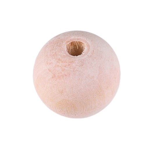 Drevený lapač loptičiek makramé 2cm 6ks 3067