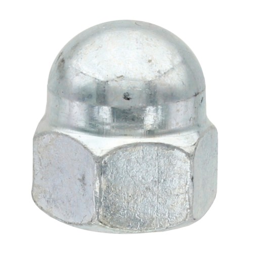 Pozinkovaná prevlečná matica M12 12 mm DIN 1587