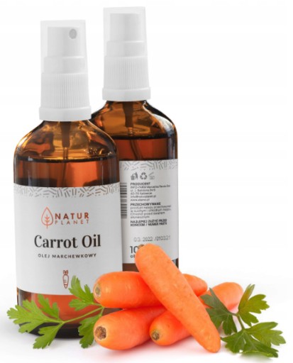 Olej z mrkvových semienok MRKVOVÁ 100ml NATURAL