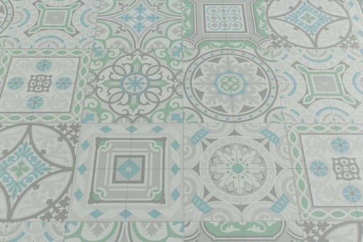 šírka 2 m PVC KOBEREC PATCHWORK BOHO OBKLADY