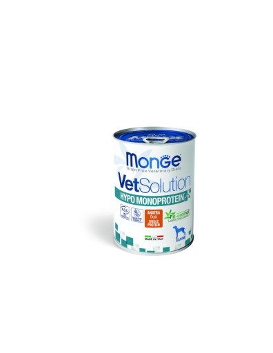 MONGE VETSOL DOG- HYPO MONOPROTEÍNOVÁ KAČIČKA 400g