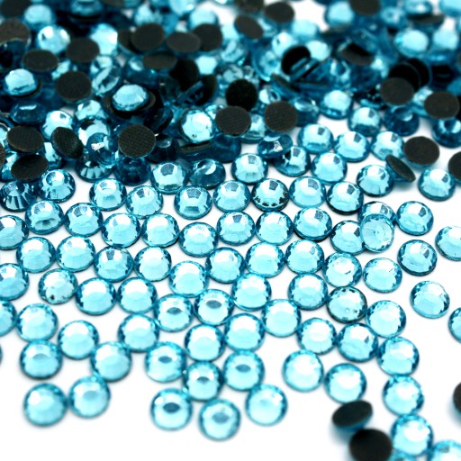Thermo Jets Crystals Hotfix Blue 3mm 500 ks