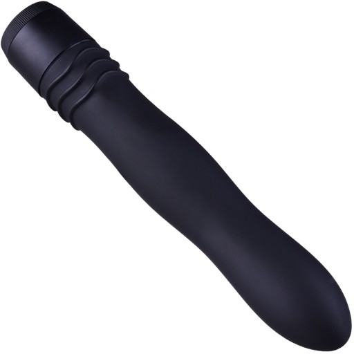 Pevný vibrátor prenikajúci do vagíny a konečníka