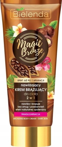 BIELENDA MAGIC BRONZE HNEDAJÚCI KRÉM 2V1 TMAV