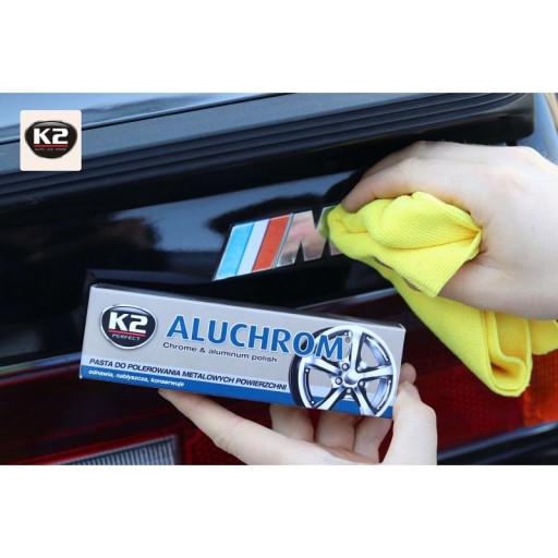 K2 Aluchrom pasta na čistenie a leštenie chrómu a hliníka 120g
