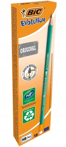 HB BiC Evolution 655 ceruzka s gumou