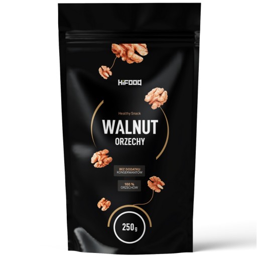 HiFOOD polovičky vlašských orechov 250 g
