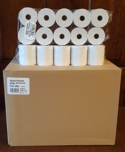 TERMOVALČEK 57X40 TERMÁLKY krabička 10 KS.