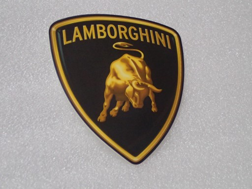NÁLEPKA S LOGOM LAMBORGHINI SUPERCARS 8,3 x 9,3 cm