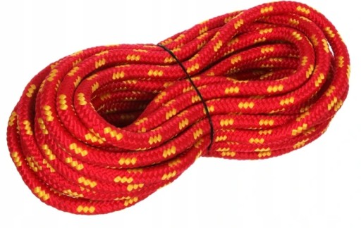 Polypropylénové lano na magnety 4mm, karabína 20m