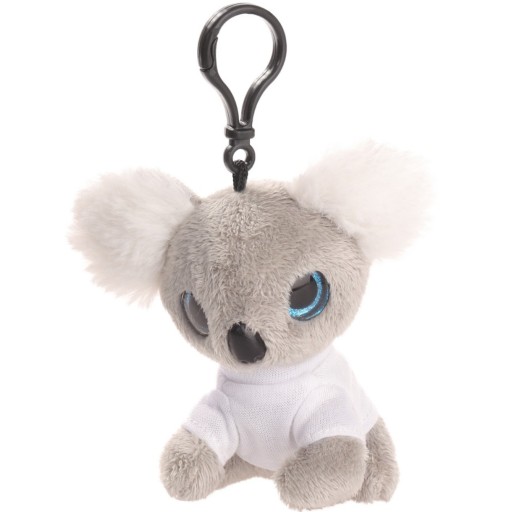 PLYŠOVÁ KĽÚČENKA, prívesok maskota MEDVEĎ KOALA