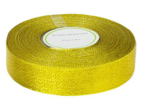 VIANOČNÁ GLITROVÁ ZLATÁ stuha 25mm 32m