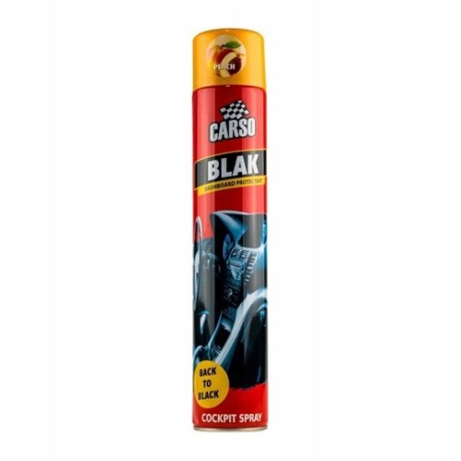 CARSO BLAK PEACH KOKPIT SPREJ 750ML