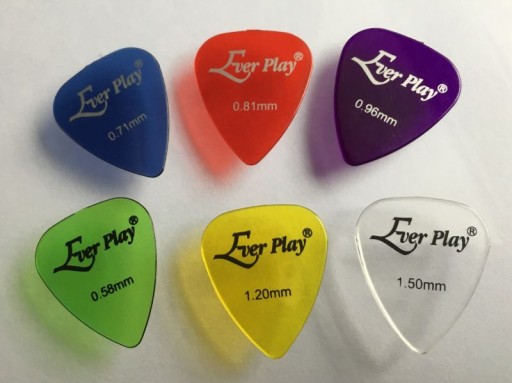 Sada 6 gitarových trsátka AP-H Glossy Ever Play