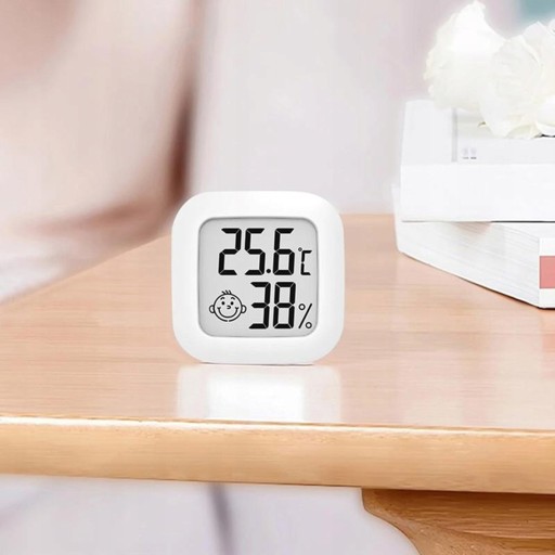DIGITÁLNY TEPLOMER HYGROMETER PRIESTOROVÁ METEOSTANICA S DISPLEJOM AG355C