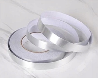 Ozdobná páska Dekoračná samolepiaca SILVER deco 1,5cm/20m