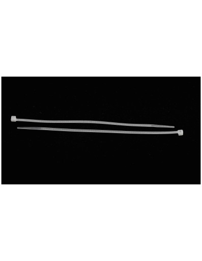 Sťahovacie pásky 3,6x200mm Biele 100 ks