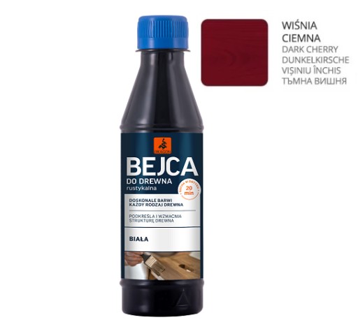 Lazúra na drevo Dragon 0,2 l TMAVÉ ČEREŠNE