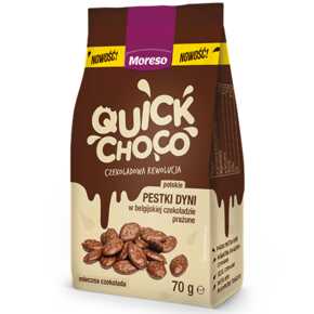 MORESO TEKVICOVÉ SEMIENKY V HORKEJ ČOKOLÁDE 70G