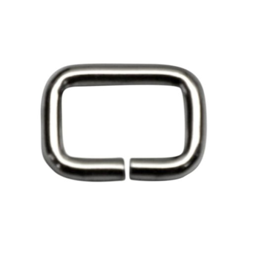Kovový kožený rám Priechodka 12mm 10 ks