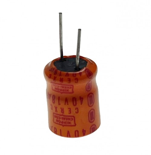 Elektrolytický kondenzátor 18uF/40V 10x14mm 10ks