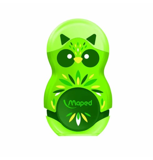 Maped Sharpener s gumou Mini Cute Loopy otvor na displej