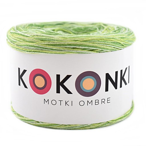 Priadza KOKONEK Six Classic S023 Melange, 3 farby