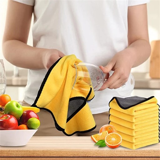 Absorpčná utierka kuchynská utierka na čistenie 40x30 460g/m2