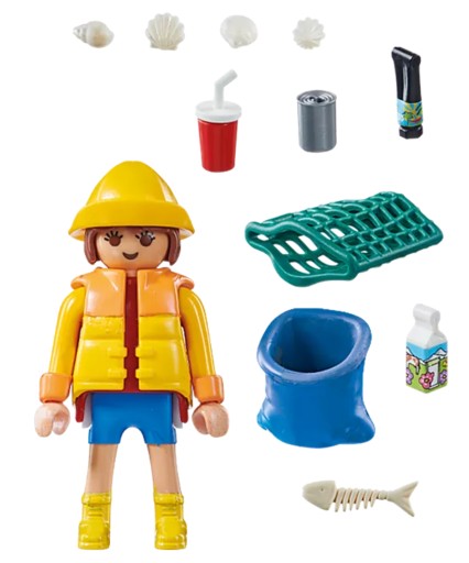 PLAYMOBIL LADY ECOLOGIST ECOLOGIST 71163