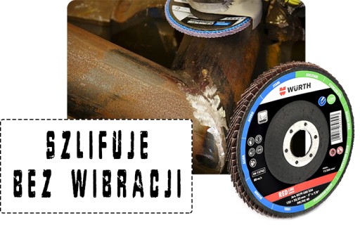 KLAPKOVÝ KOTOUČ D125 G40 OTVORENÝ 22,23MM WURTH