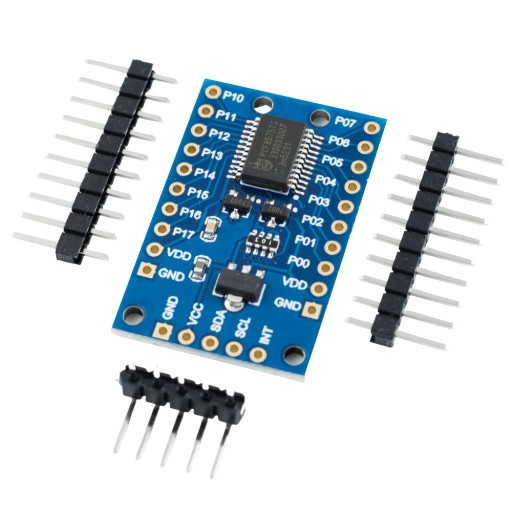 PCF8575 16-kanálový I2C expandér